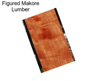 Figured Makore Lumber