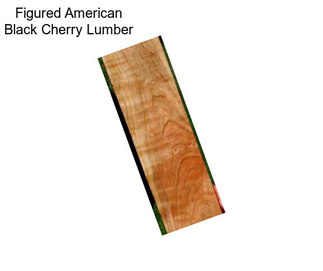 Figured American Black Cherry Lumber