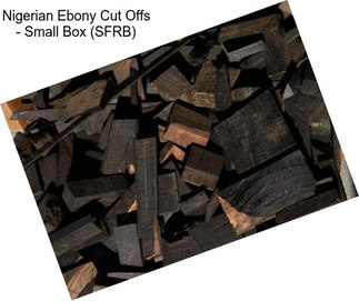 Nigerian Ebony Cut Offs - Small Box (SFRB)