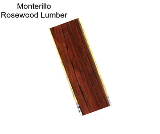 Monterillo Rosewood Lumber