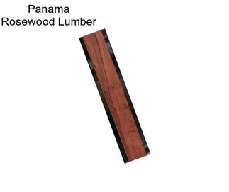 Panama Rosewood Lumber