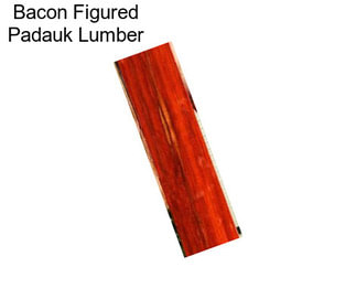 Bacon Figured Padauk Lumber