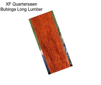 XF Quartersawn Bubinga Long Lumber