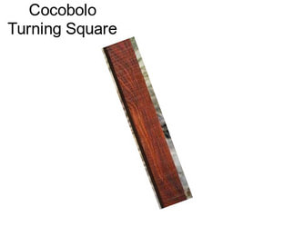 Cocobolo Turning Square