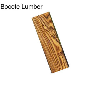 Bocote Lumber