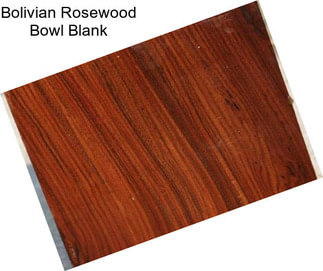 Bolivian Rosewood Bowl Blank