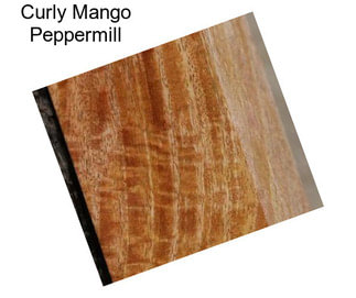 Curly Mango Peppermill