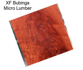 XF Bubinga Micro Lumber