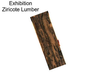 Exhibition Ziricote Lumber