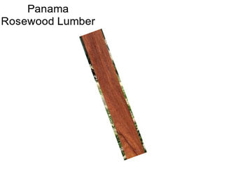 Panama Rosewood Lumber