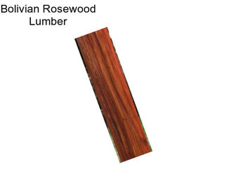 Bolivian Rosewood Lumber