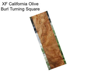 XF California Olive Burl Turning Square