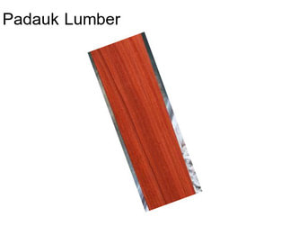 Padauk Lumber