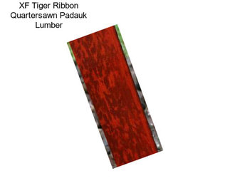 XF Tiger Ribbon Quartersawn Padauk Lumber