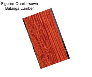 Figured Quartersawn Bubinga Lumber