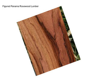 Figured Panama Rosewood Lumber