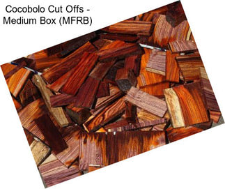 Cocobolo Cut Offs - Medium Box (MFRB)