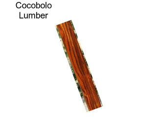 Cocobolo Lumber