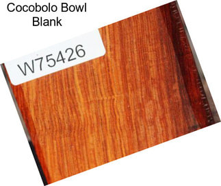 Cocobolo Bowl Blank