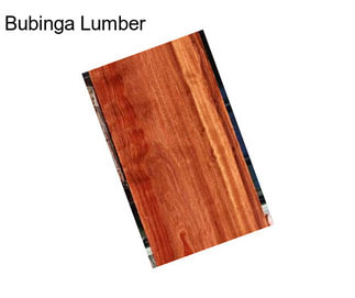 Bubinga Lumber