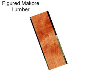 Figured Makore Lumber