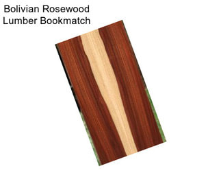 Bolivian Rosewood Lumber Bookmatch