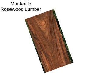 Monterillo Rosewood Lumber