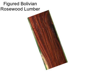 Figured Bolivian Rosewood Lumber