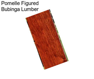 Pomelle Figured Bubinga Lumber