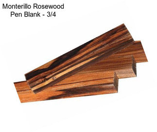 Monterillo Rosewood Pen Blank - 3/4\