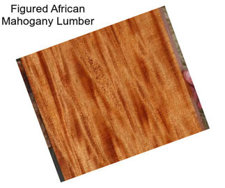 Figured African Mahogany Lumber