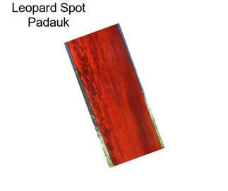 Leopard Spot Padauk