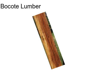 Bocote Lumber