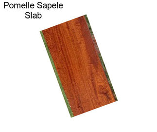 Pomelle Sapele Slab