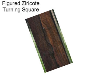 Figured Ziricote Turning Square