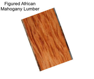 Figured African Mahogany Lumber