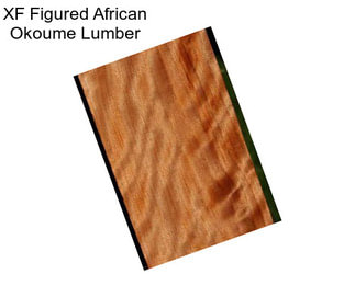 XF Figured African Okoume Lumber