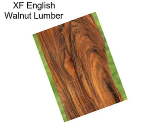 XF English Walnut Lumber