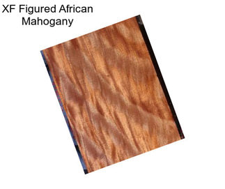 XF Figured African Mahogany