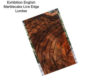 Exhibition English Marblecake Live Edge Lumber