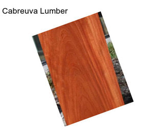 Cabreuva Lumber