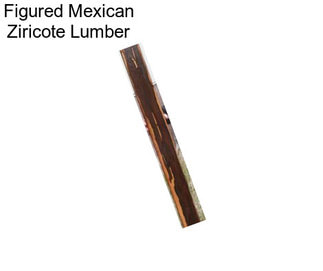 Figured Mexican Ziricote Lumber