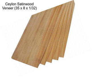 Ceylon Satinwood Veneer (35 x 8 x 1/32)