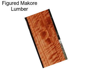 Figured Makore Lumber