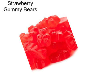 Strawberry Gummy Bears