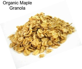 Organic Maple Granola