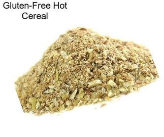 Gluten-Free Hot Cereal