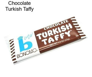 Chocolate Turkish Taffy