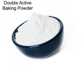 Double Active Baking Powder