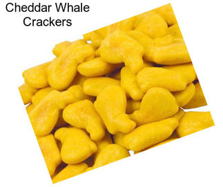 Cheddar Whale Crackers